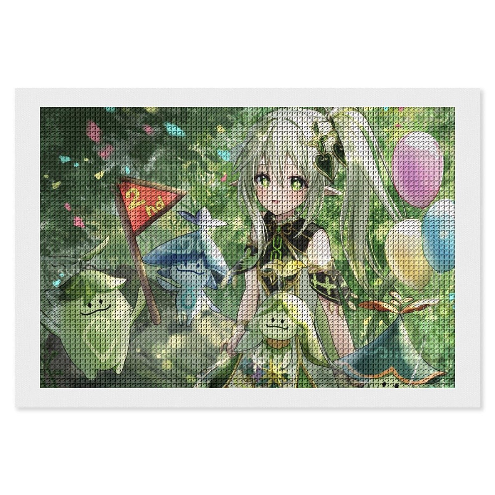 Amazon.co.jp: 原神-ナヒーダが2周年を祝う5Dダイヤモンドアート